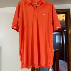 Callaway Men's Orange Polo Shirt